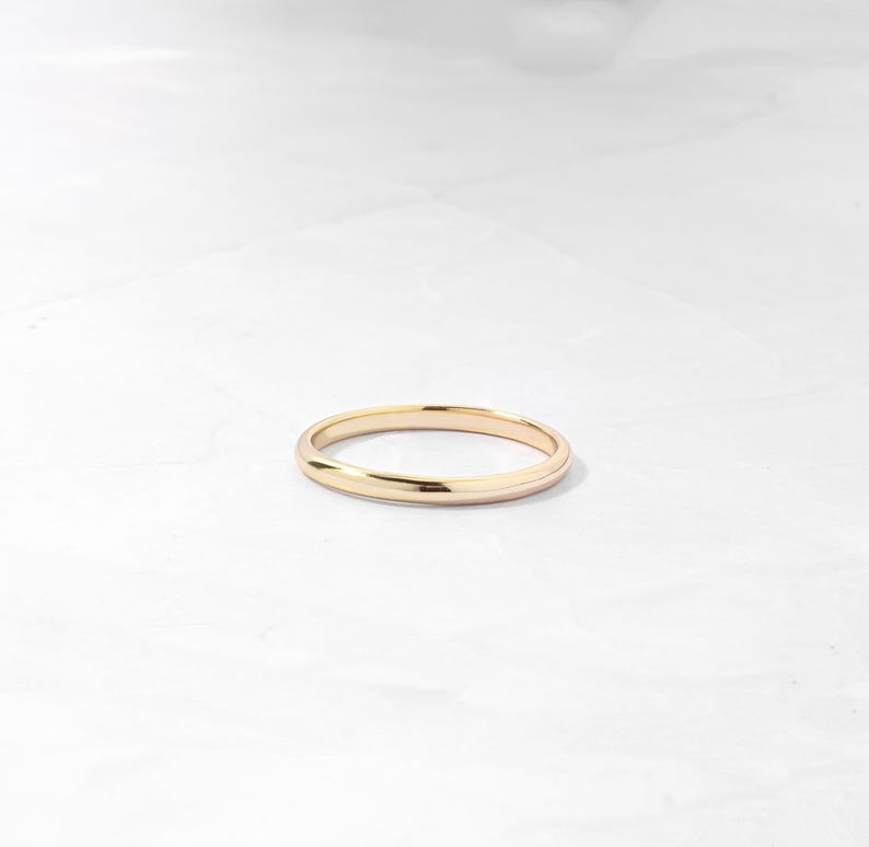 AneJewelryGL Minimalist Gold & Silver Stacking Rings