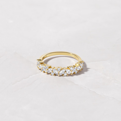 AneJewelryGL Diamond Multi-Stone Wedding Band