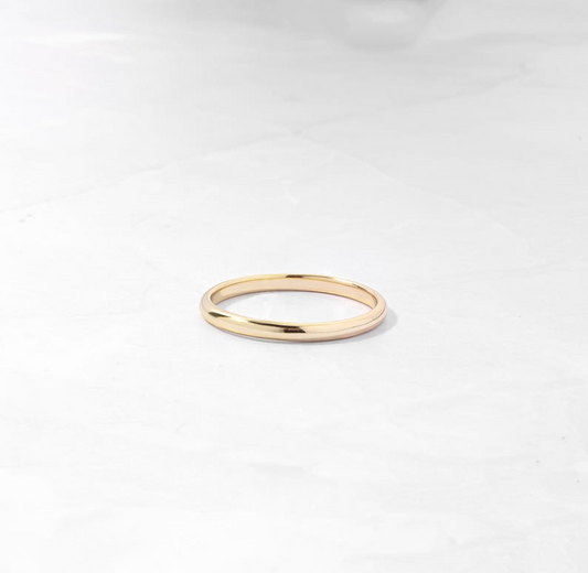 AneJewelryGL Minimalist Gold & Silver Stacking Rings